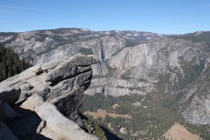 Vista cascada Yosemite