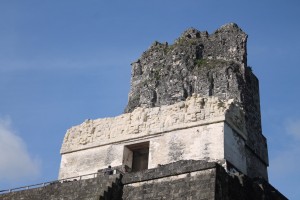 Tikal detalle templo