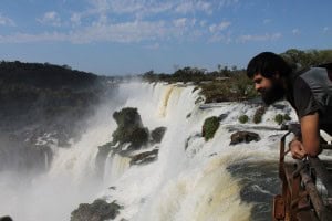 Borde de la catarata