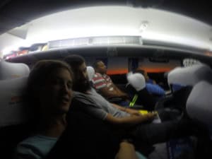 En el bus